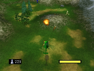 Army Men Air Combat screenshot 3 for Nintendo 64